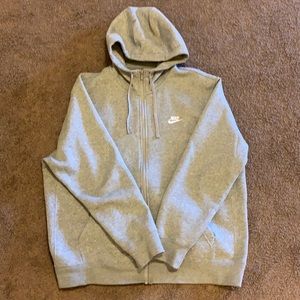 Nike men’s zip up hoodie.